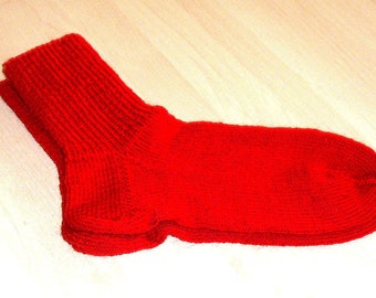 Socken Gr. 40/41  handgestrickte Socken  Kuschelsocken  Fitnesssocken  Strümpfe