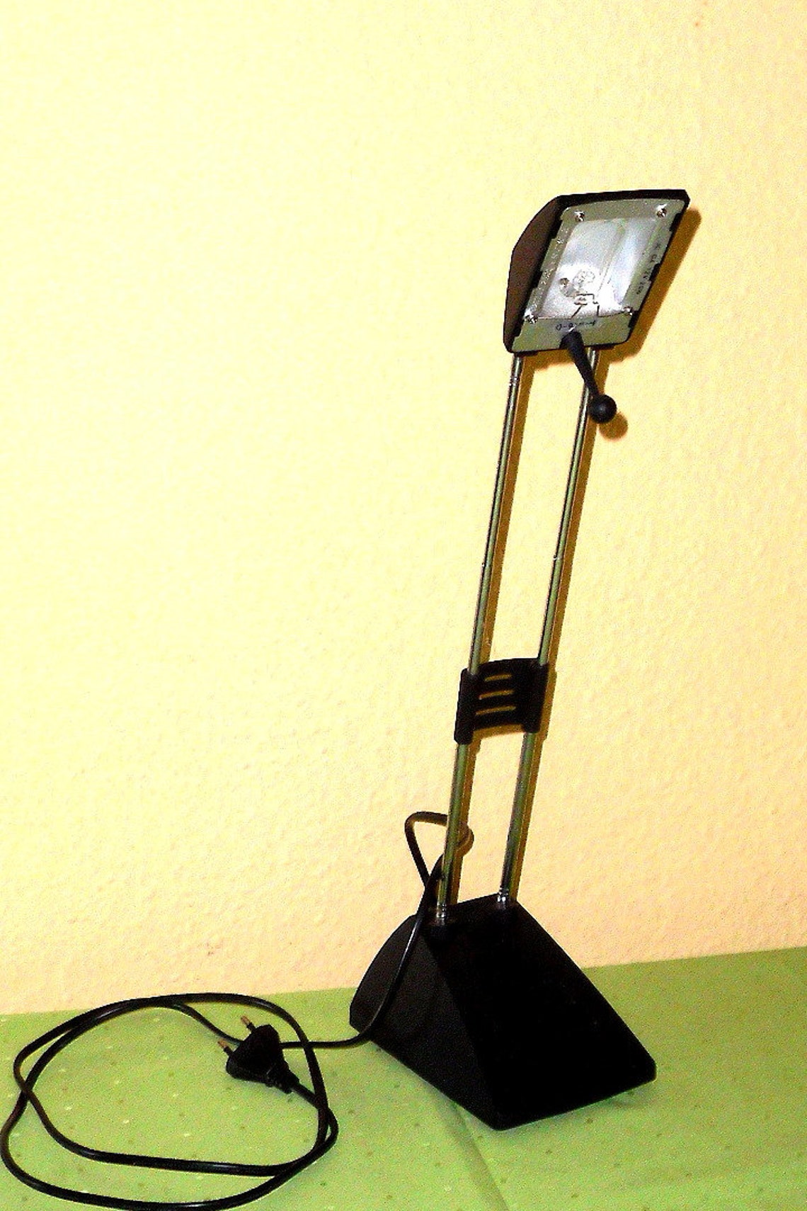 Hustadt-Lampen PAAR Chrom schwarz Bürolampe Tischlampe | Etsy