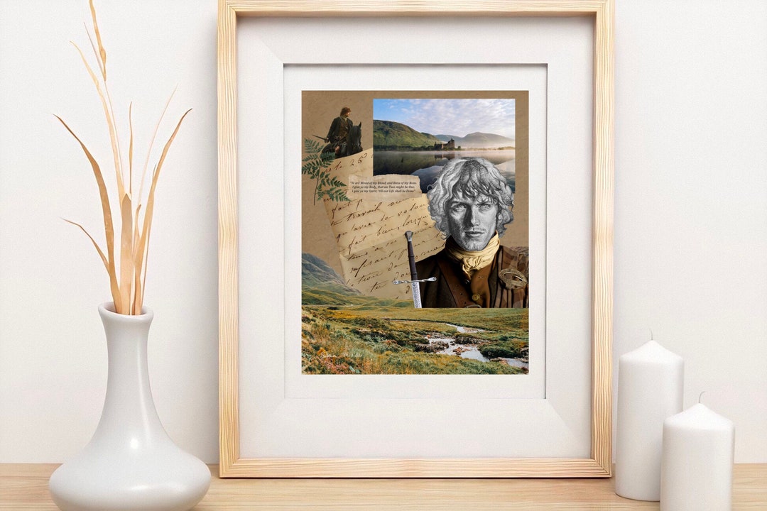 Jamie Fraser Outlander Art Print - Etsy
