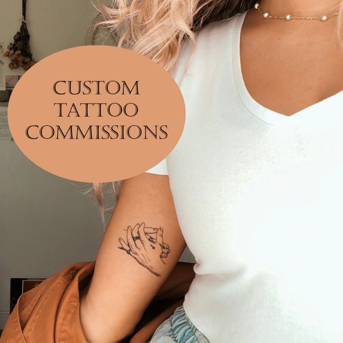Custom Tattoo Design Etsy