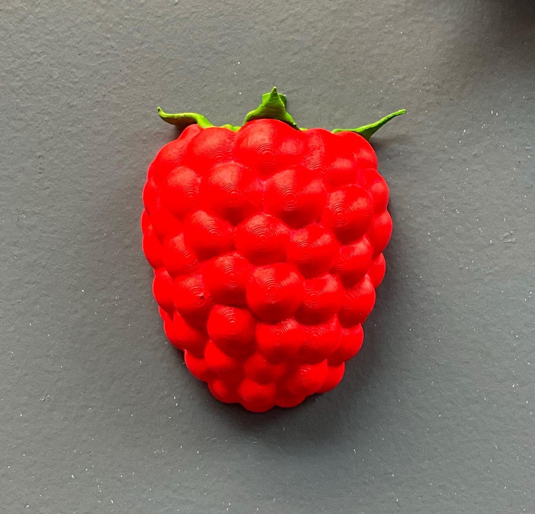 Chunky Raspberry Chunky 3d Raspberry Kitchen Wall Decor - Etsy