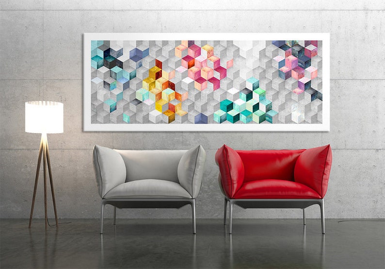 Image On Canvas 150X60Cm Abstract 0271 image 1