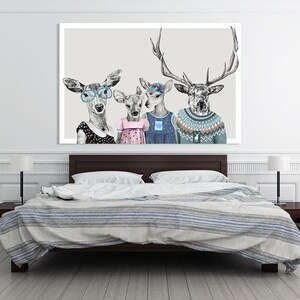 Deer wall decor 120x80 cm DAUGHTERS 02160 image 2