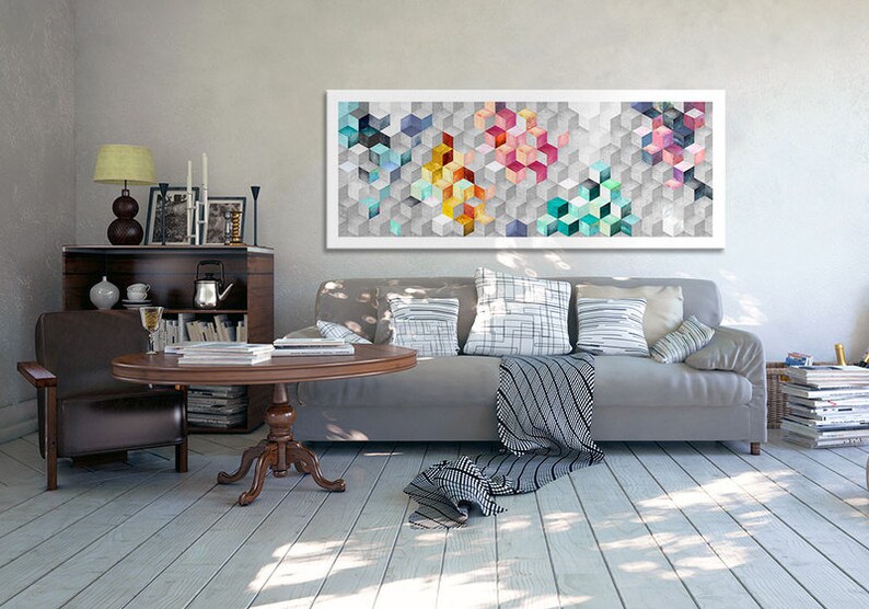 Image On Canvas 150X60Cm Abstract 0271 image 2