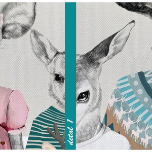 Deer wall decor 120x80 cm FAMILY 23: 02169 image 4