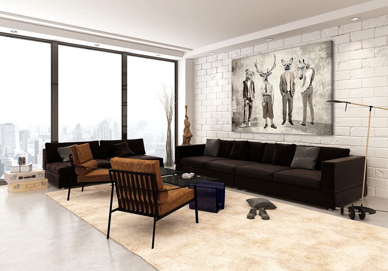 Immagine Canvas 120x80 cm GUYS: 02135 immagine 3