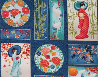 Japan MICHIKO- PANEL Fabric No. 211003