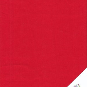 Tejido liso ROJO nº 210960