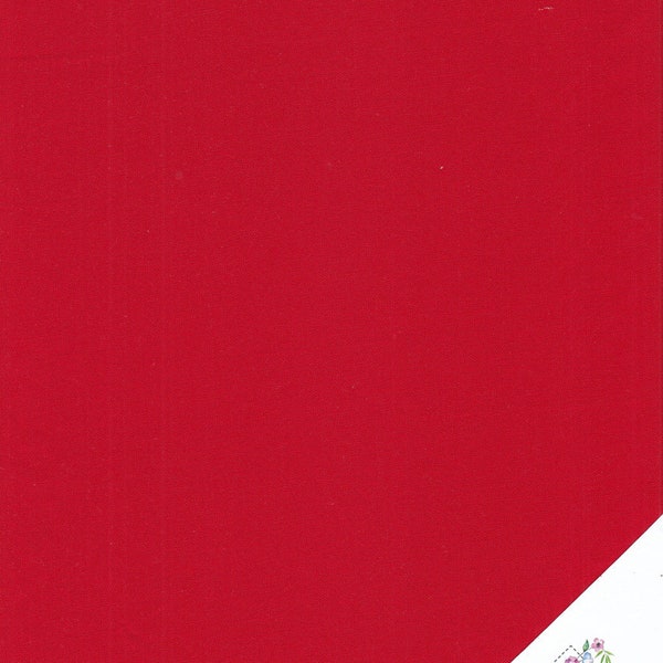 Tessuto RED Uni n. 210547