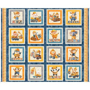 Barntygpanel "Build It" nr 260222