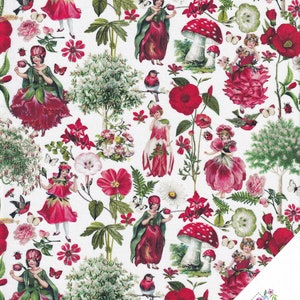 WESTPHALIAN FABRIC CANTERBURY FAIRIES No. 230731