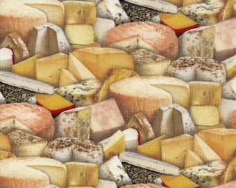 CHEESE patchwork fabric no. 121021