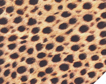 GEPARDENFELL "Wild Cheetah" Print Stoff Nr. 210171