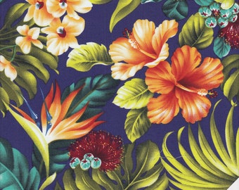 HAWAII FLOWERS Tissu No 190801