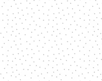 WHITE DOTS ON WHITE !! Fabric No. 210586