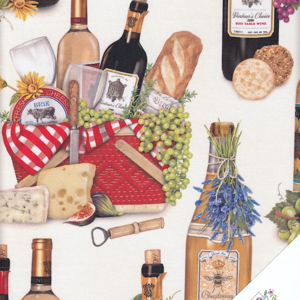 Uncorked Fabric Etsy UK