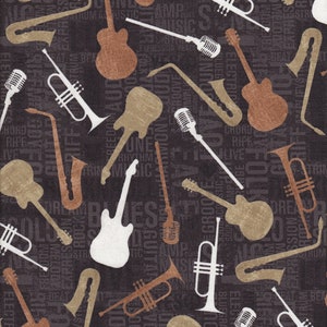 MUSICAL INSTRUMENTS Fabric No. 170250