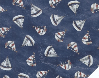 MARITIM SAILING SHIPS "Set Sail" Fabric No. 210791