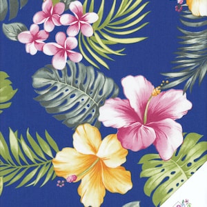 HAWAIIAN FLOWERS Fabric No. 190908