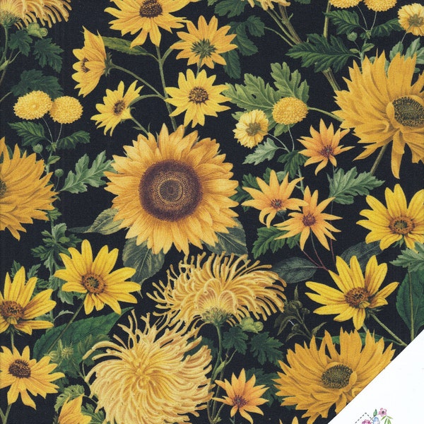 SUNFLOWER AUTUMN Fabric No. 210727