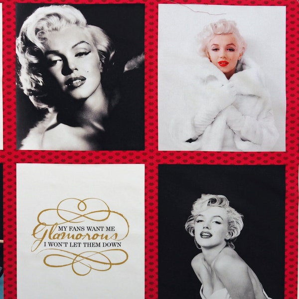 MARILYN MONROE Panel-Stoff Nr. 180935