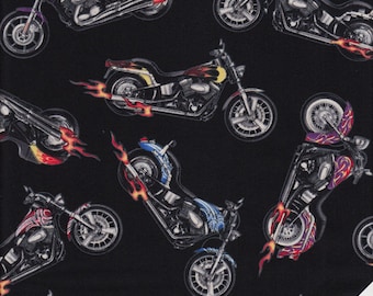 MOTORCYCLES Fabric No. 180105