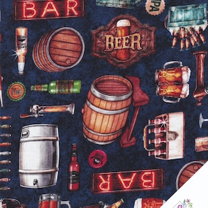 ÖLMOTIV, ÖLFAT, ÖLGLAS "Allt Beer" Patchworktyg nr 250113