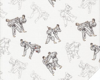 KARATE MARTIAL ARTS Fabric No. 211115