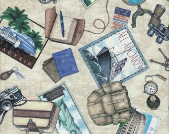 WANDERLUST TRAVEL UTENSILS Fabric No. 190231