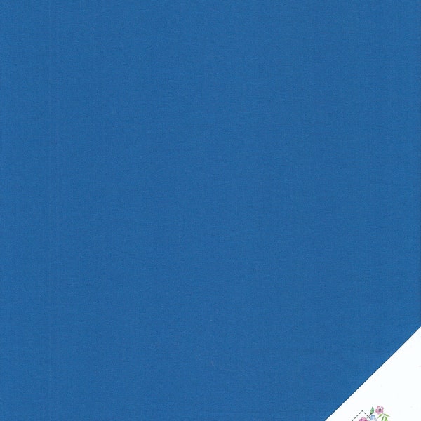 Blue Plain Fabric n. 210717