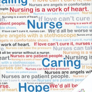 CALLING ALL NURSES Cloth #200416