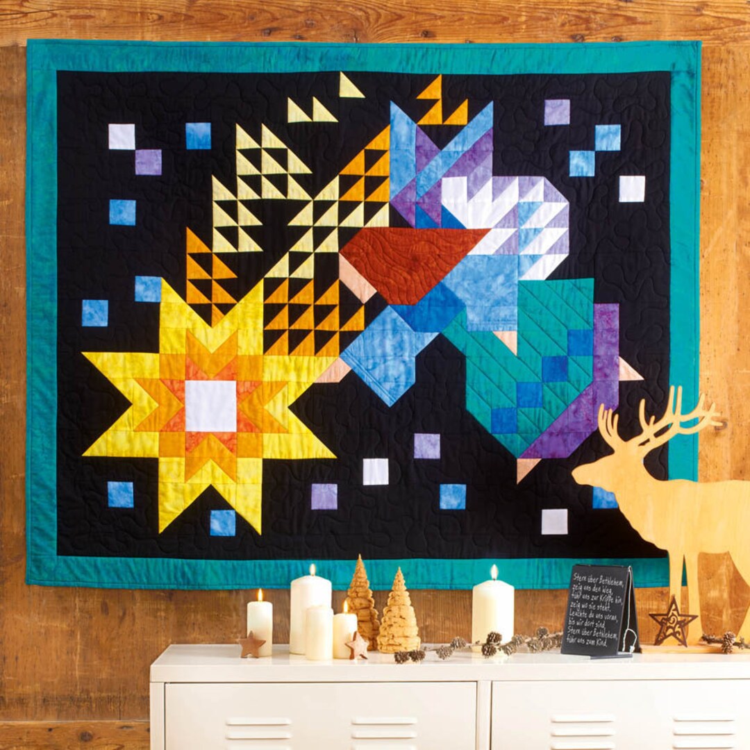 Fabric Package Quilt Kit STAR OF BETHLEHEM Etsy Ireland