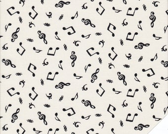 MUSIC SHEET MUSIC Fabric No. 200810