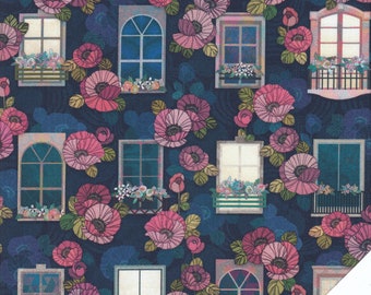 Tissu NIGHT WINDOWS No. 210333