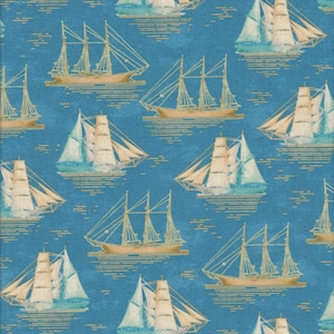 MARITIM SAILING SHIPS Fabric No. 170273