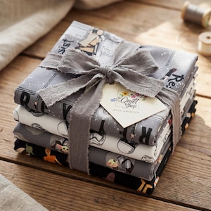 SPAR-SET "Star Wars" 4 Fat Quarter 50 cm x ca 55 cm STOFFPAKET Nr. 231126