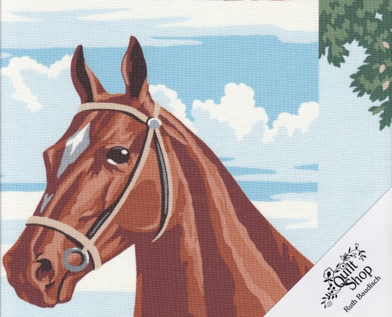 PFERDE PANEL Stoff 180824