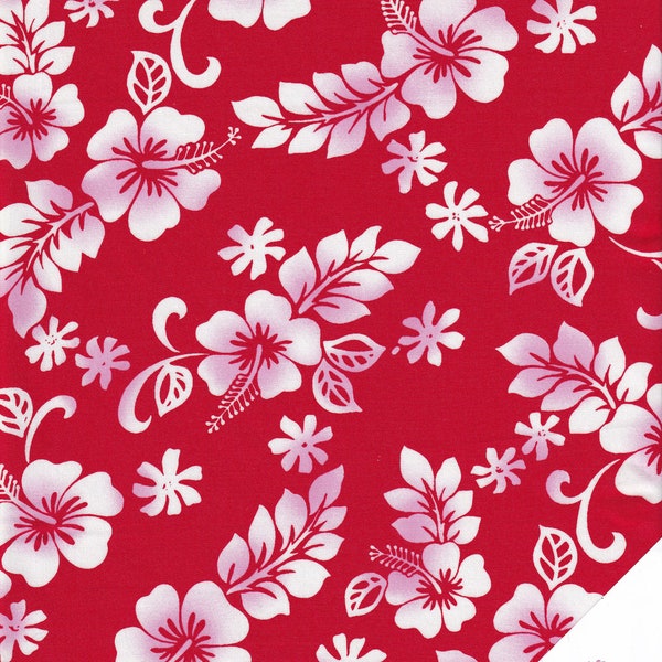 HAWAII TROPICAL FLORAL PATTERN avec tissu effet aérographe n° 230112