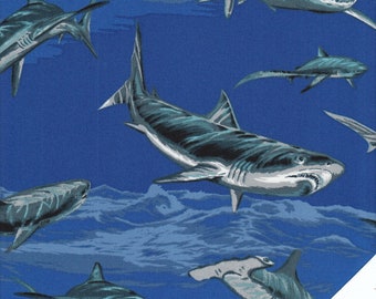 HAIE, SHARKS, tissu no 201165