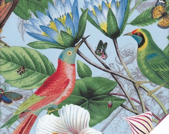BIRDS OF PARADISE "Secret Escape" Fabric No. 200606