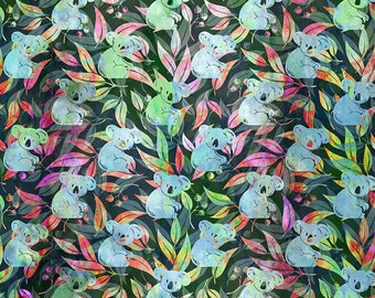 KOALAS "Australian Beauties" Fabric No. 210158