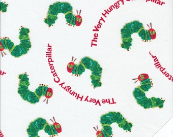 Children's Fabric "The Little Caterpillar Hungry" Fabric No. 210383