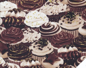 CUPCAKE DREAMS CHOCOLATE Fabric No. 210195