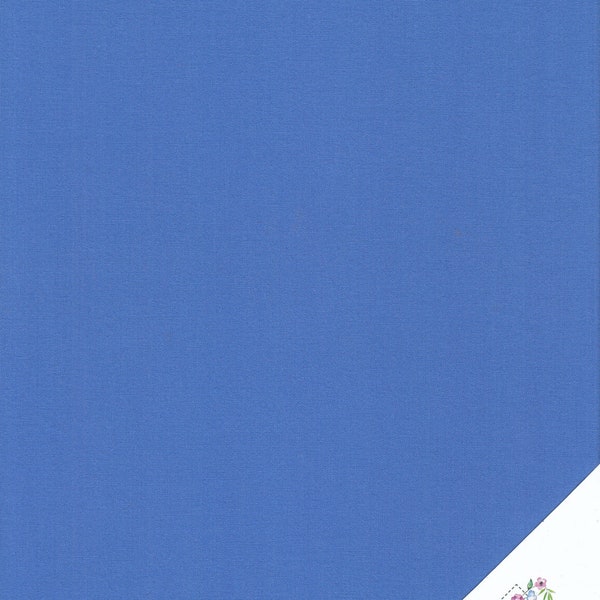Blue Plain Fabric n. 210776