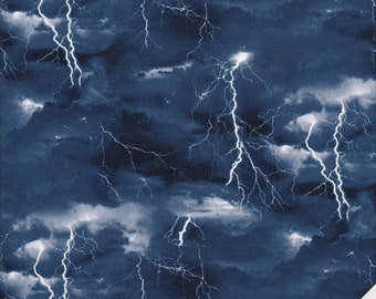 LIGHTNING, THUNDERSTORMS, SKY fabric no. 170753