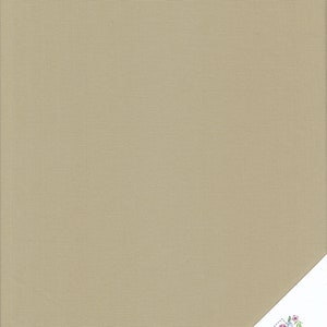BEIGE Uni-Stoff Nr. 211104
