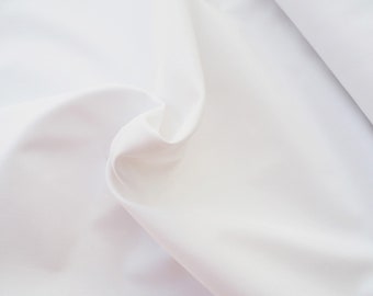 COTTON FABRIC UNI WHITE Fabric No. 200401