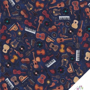 MUSICAL INSTRUMENTS Fabric No. 230912