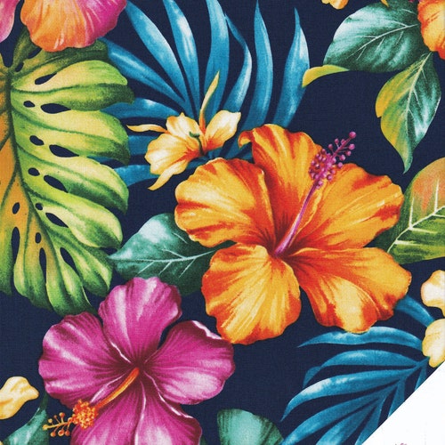 HAWAII FLOWERS Fabric No 230119