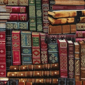 BOOKS Fabric No. 130106